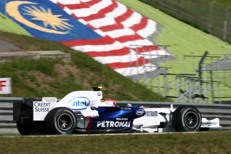 Robert Kubica under testen i sidste uge